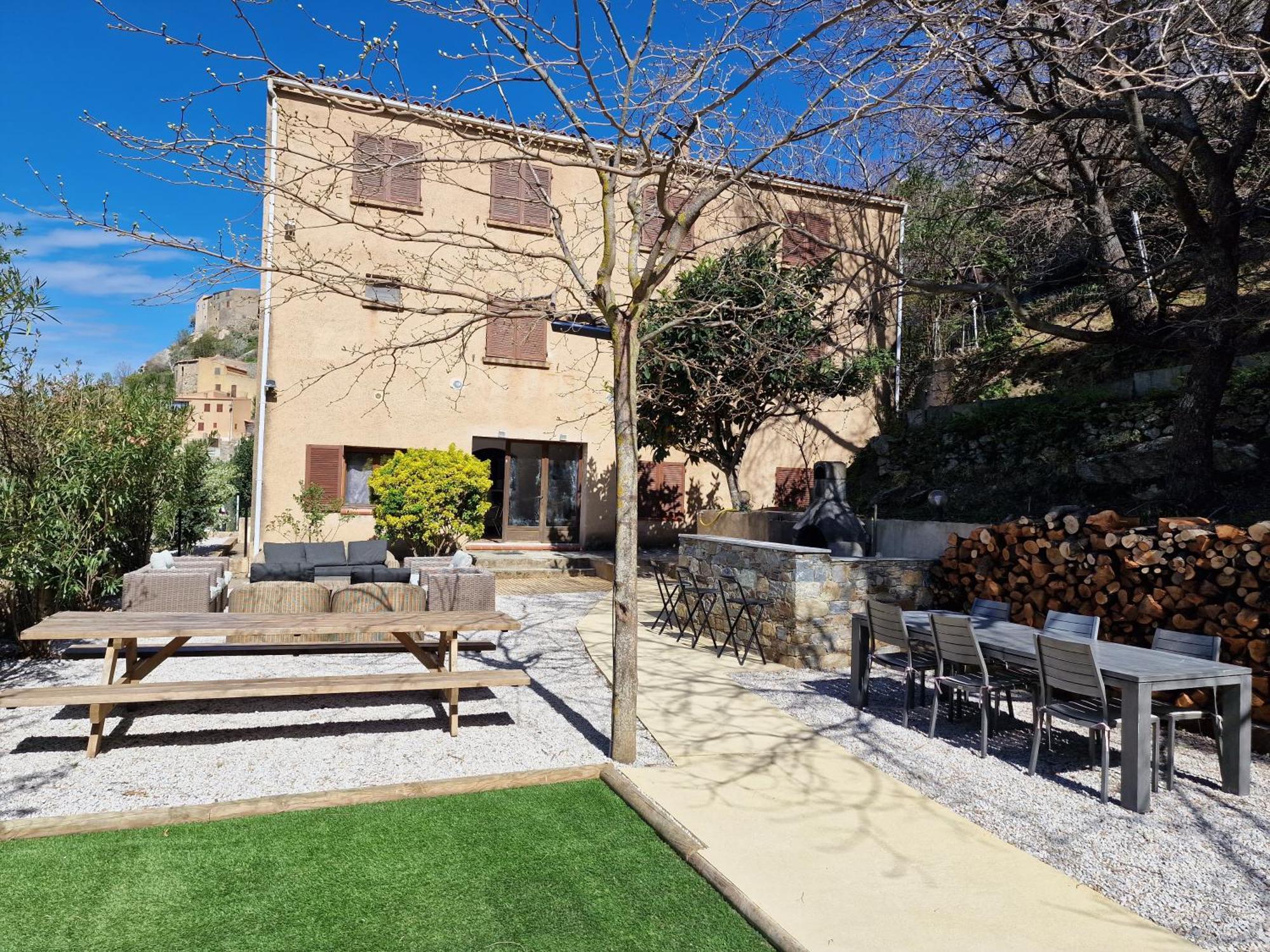 Vacancorse Maison U Canale Speloncato  Bagian luar foto